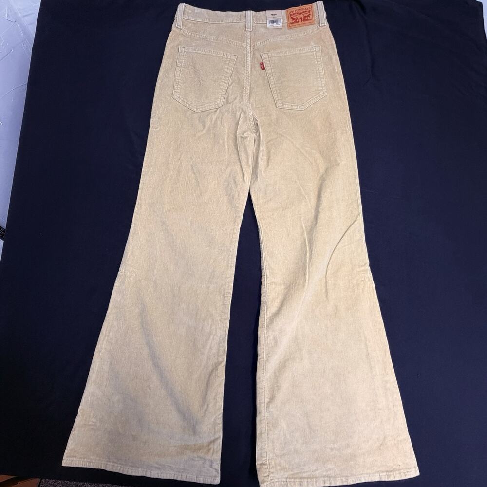Levi’s Women’s Ribcage Corduroy Pants Super Rise NWT 31x31 - Picture 8 of 9